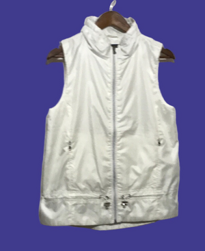 Polo Golf Ralph Lauren Women’s Cream Windbreaker Vest Medium